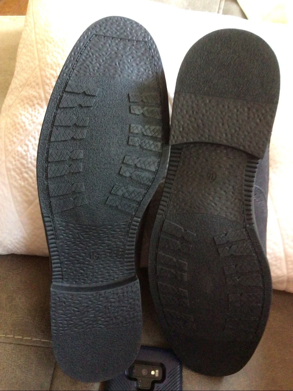 Bruno Marc gray suede